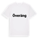 Överäng fetstil t-shirt