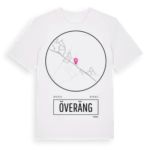 Överäng t-shirt – ekologisk bomull t-shirt från Pinshirt