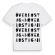 Överbostugan ordlek t-shirt