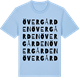 Blue Soul t-shirt med Övergården ordlek t-shirt