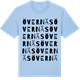 Blue Soul t-shirt med Övernäs ordlek t-shirt