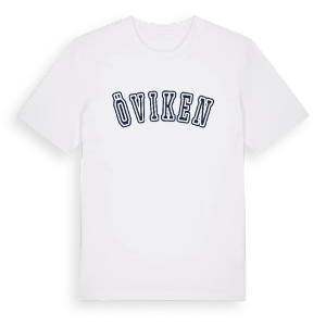 Öviken college t-shirt – ekologisk bomull t-shirt från Pinshirt