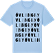 Blue Soul t-shirt med Övlingby ordlek t-shirt