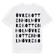 Övre Bottenholm ordlek t-shirt