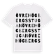 Övre Högbergsstugan ordlek t-shirt