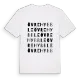 Övre Hybble ordlek t-shirt