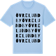 Blue Soul t-shirt med Övre Lundby ordlek t-shirt