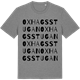 Mid Heather Gray t-shirt med Oxhagsstugan ordlek t-shirt