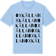 Blue Soul t-shirt med Oxkällan ordlek t-shirt