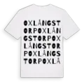 Oxlångstorp ordlek t-shirt