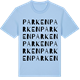 Blue Soul t-shirt med Parken ordlek t-shirt