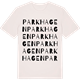 Vintage White t-shirt med Parkhagen ordlek t-shirt