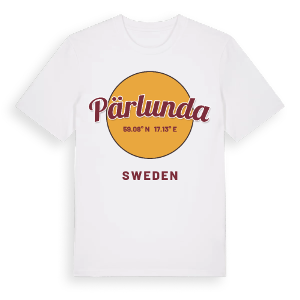 Pärlunda cirkel t-shirt – ekologisk bomull t-shirt från Pinshirt