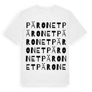 Päronet ordlek t-shirt – ekologisk bomull t-shirt från Pinshirt