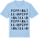 Blue Soul t-shirt med Pepparkällan ordlek t-shirt