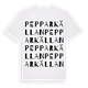Pepparkällan ordlek t-shirt