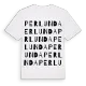 Perlunda ordlek t-shirt