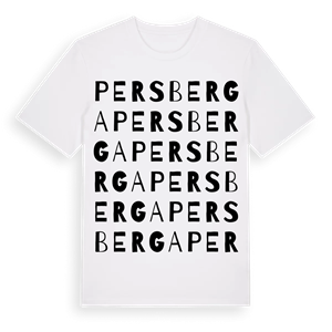 Persberga ordlek t-shirt – ekologisk bomull t-shirt från Pinshirt