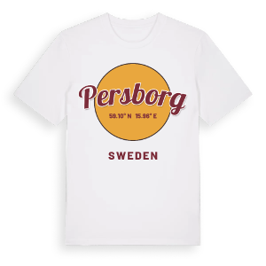 Persborg cirkel t-shirt – ekologisk bomull t-shirt från Pinshirt