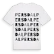Persdal ordlek t-shirt