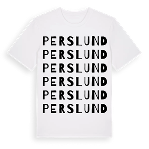 Perslund ordlek t-shirt – ekologisk bomull t-shirt från Pinshirt