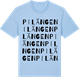 Blue Soul t-shirt med Pilängen ordlek t-shirt