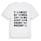 Pilmossen ordlek t-shirt