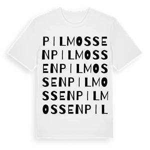 Pilmossen ordlek t-shirt – ekologisk bomull t-shirt från Pinshirt
