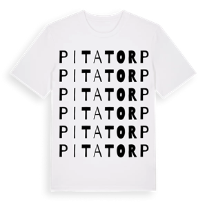 Pitatorp ordlek t-shirt – ekologisk bomull t-shirt från Pinshirt