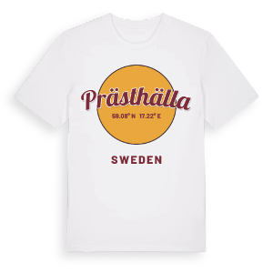Prästhälla cirkel t-shirt – ekologisk bomull t-shirt från Pinshirt