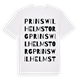 Prins Wilhelms torg ordlek t-shirt