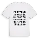 Prostökna ordlek t-shirt