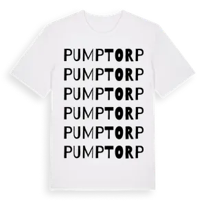 Pumptorp ordlek t-shirt – ekologisk bomull t-shirt från Pinshirt