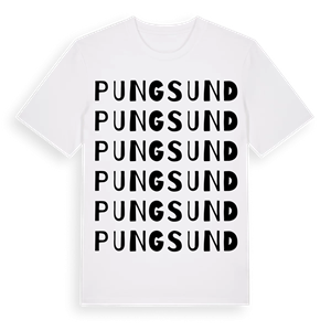 Pungsund ordlek t-shirt – ekologisk bomull t-shirt från Pinshirt
