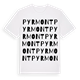 Pyrmont ordlek t-shirt