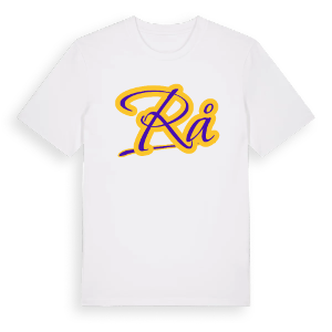 Rå baseball t-shirt – ekologisk bomull t-shirt från Pinshirt
