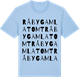 Blue Soul t-shirt med Råby gamla tomt ordlek t-shirt