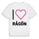 Jag älskar Rågön t-shirt stort tryck