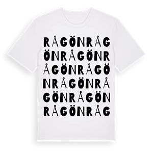 Rågön ordlek t-shirt – ekologisk bomull t-shirt från Pinshirt