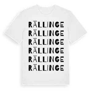Rällinge ordlek t-shirt – ekologisk bomull t-shirt från Pinshirt