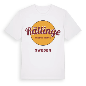 Rällinge cirkel t-shirt – ekologisk bomull t-shirt från Pinshirt