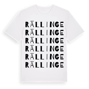 Rällinge ordlek t-shirt – ekologisk bomull t-shirt från Pinshirt