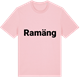 Pink Cotton t-shirt med Ramäng fetstil t-shirt