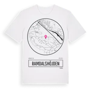 Ramdalshöjden t-shirt – ekologisk bomull t-shirt från Pinshirt