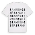 Ramningsnäs ordlek t-shirt