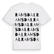 Ramsdal ordlek t-shirt