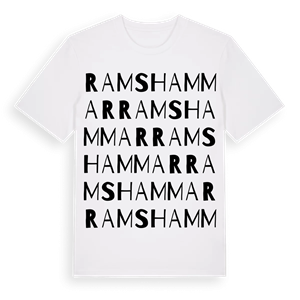 Ramshammar ordlek t-shirt – ekologisk bomull t-shirt från Pinshirt