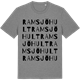 Mid Heather Gray t-shirt med Ramsjöhult ordlek t-shirt