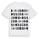 Ramundsmossen ordlek t-shirt