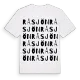 Råsjön ordlek t-shirt